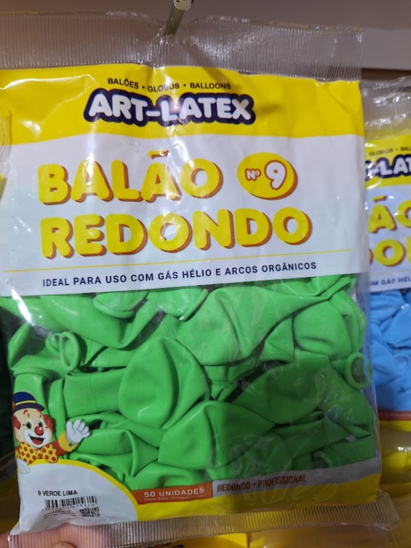 BAL�O N:9 LISO C/50UND VERDE LIMA